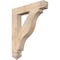Ekena Millwork Funston Arts & Crafts Smooth Bracket, Douglas Fir, 3 1/2"W x 22"D x 26"H BKT04X22X26FST03SDF - alternate 1